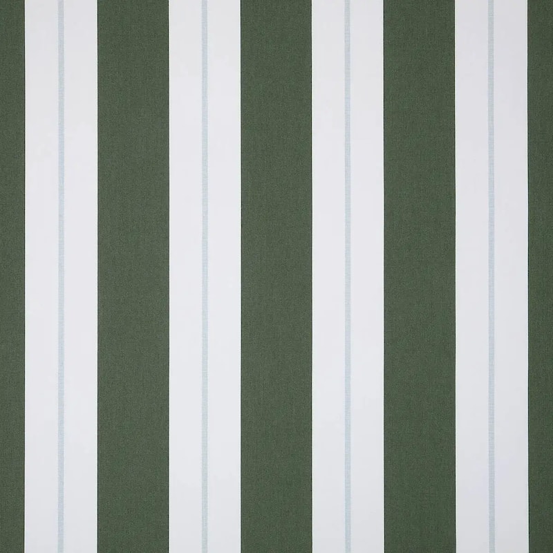 Sorra Home Sunbrella Striped Large Indoor/Outdoor Square Tufted Floor Pillow with Handle (Single Pillow)