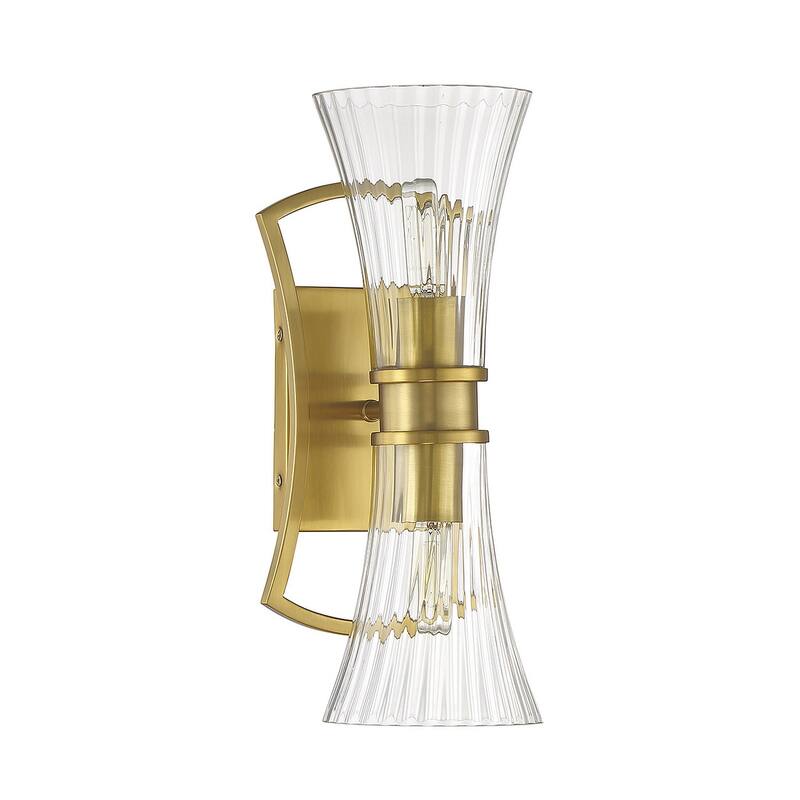 Savoy House 9-9702-2 Bennington 2 Light 15" Tall Wall Sconce