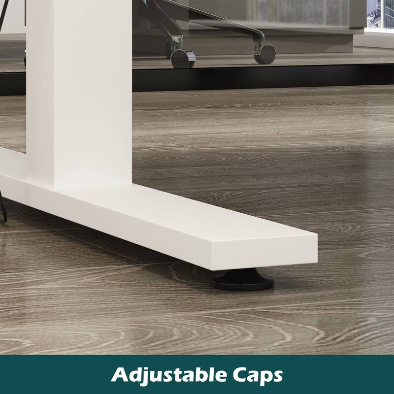 Height-Adjustable Workspace: Versatile Desk for Home Office and More