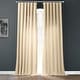 preview thumbnail 89 of 101, Exclusive Fabrics Italian Faux Linen Curtain (1 Panel)