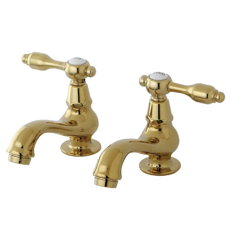 Kingston Brass Tudor Vessel Bathroom Faucet - Polished Brass