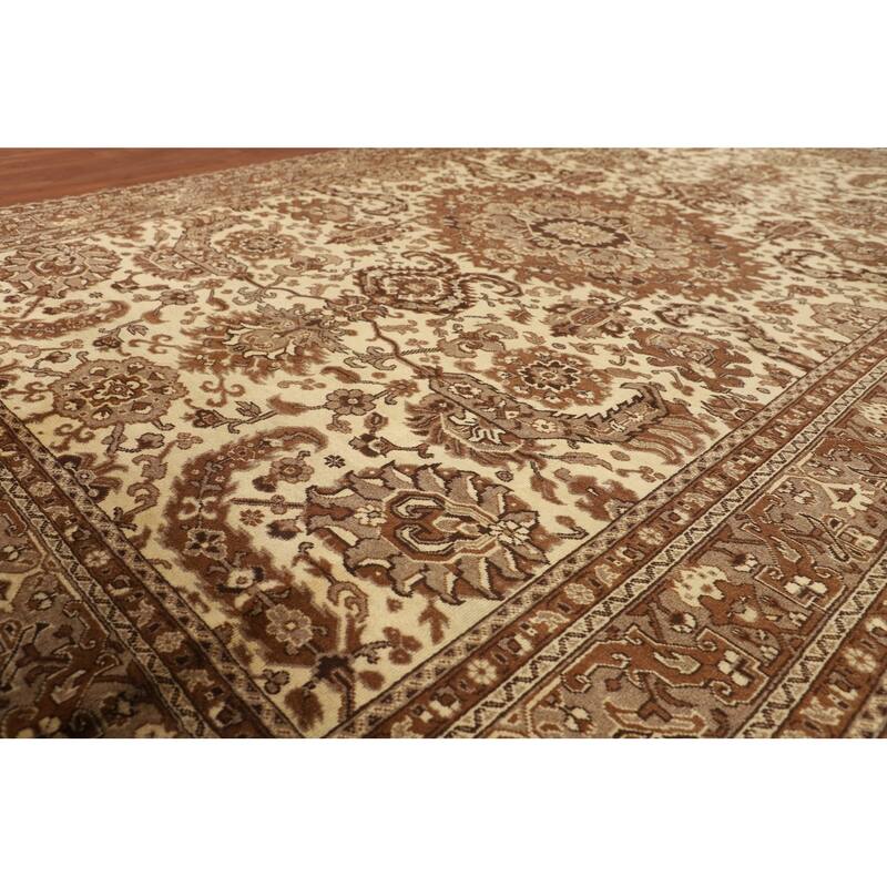 Anatolian Turkish Vintage Area Rug Handmade Wool Carpet - 6'4" X 9'5"