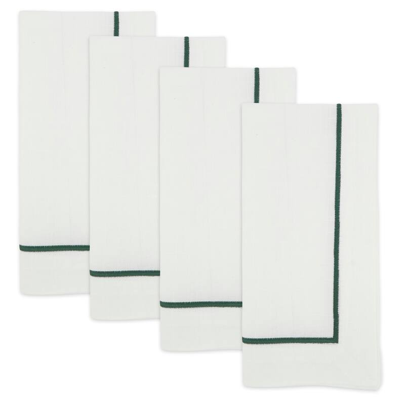 Embroidered Line Design Napkin (Set of 4)