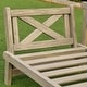 preview thumbnail 7 of 48, Cambridge Casual West Lake Convertible Wood Outdoor Sofa Daybed