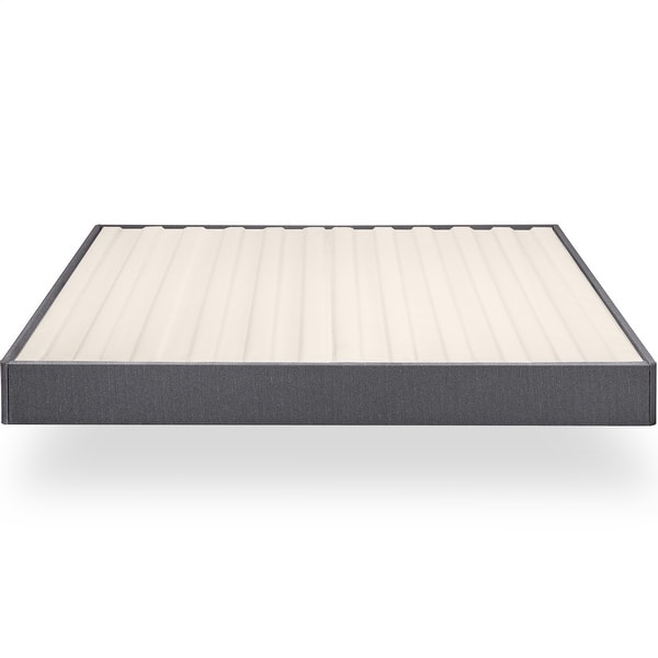 Priage by ZINUS Upholstered Metal and Wood Box Spring, 7.5 Inch Mattress - On Sale - Overstock -