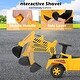preview thumbnail 5 of 7, Kids Excavator Ride On Toy with Adjustable Shovel and Side Lever Control - 34" x 12" x 20.5"