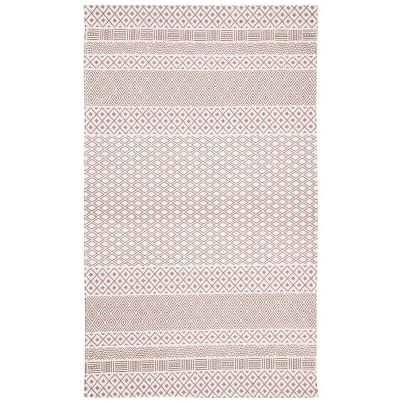SAFAVIEH Handmade Cedar Brook Mykola Modern Cotton Rug