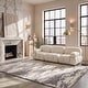 preview thumbnail 4 of 27, SAFAVIEH Handmade Abstract Mahmooda Contemporary Wool Rug 10' x 14' - Charcoal/Ivory - Rectangle