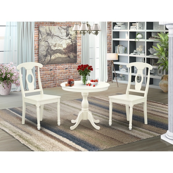 Small white table sales and 2 chairs