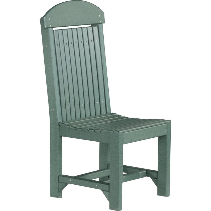 Poly Lumber Round Dining Table Set with Regular Chairs