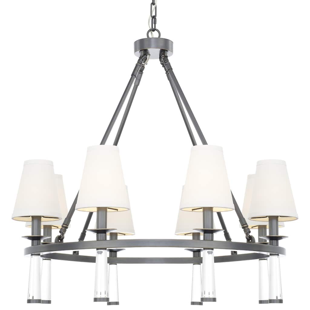 Crystorama Lighting Group Baxter 8 Light 32" Wide Chandelier