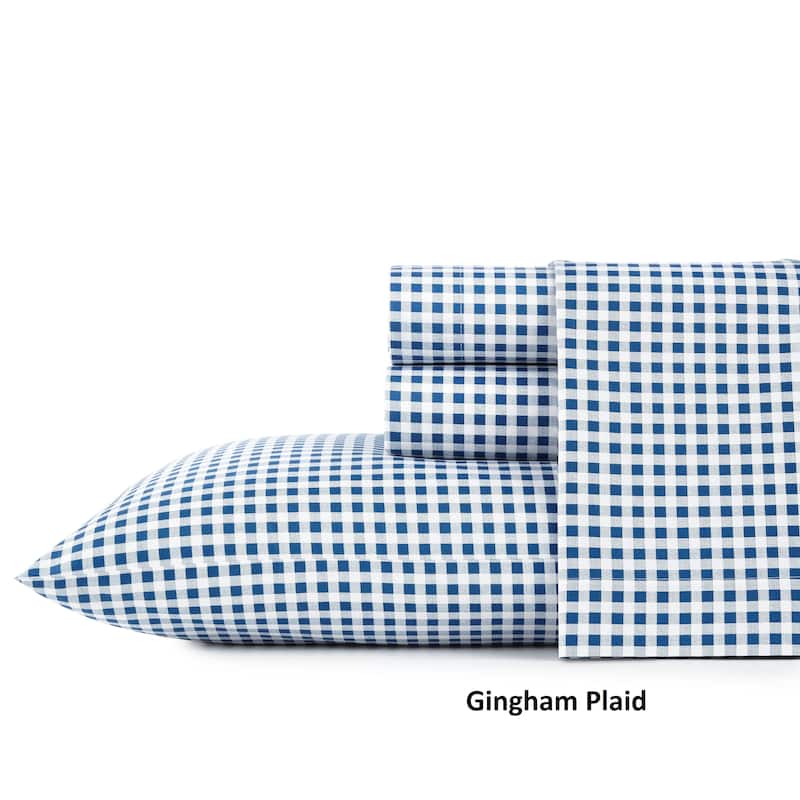 Poppy & Fritz Cotton Percale Printed Bed Sheet Sets