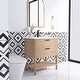 preview thumbnail 36 of 49, Plywood Freestanding Bathroom Vanity Set with Integrated Sink