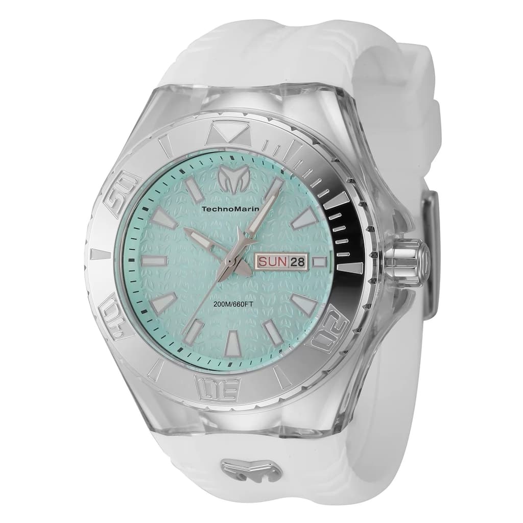 Technomarine Men's TM-122010 Cruise Quartz 3 Hand Turquoise Dial Watch