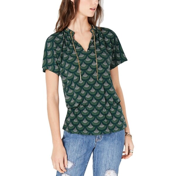 michael kors chain blouse