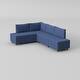 preview thumbnail 4 of 32, Modern Upholstered Sectional Sofa