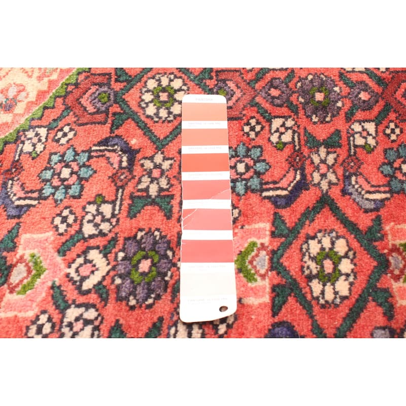 ECARPETGALLERY Hand-knotted Andelz Red Wool Rug - 4'4 x 7'10