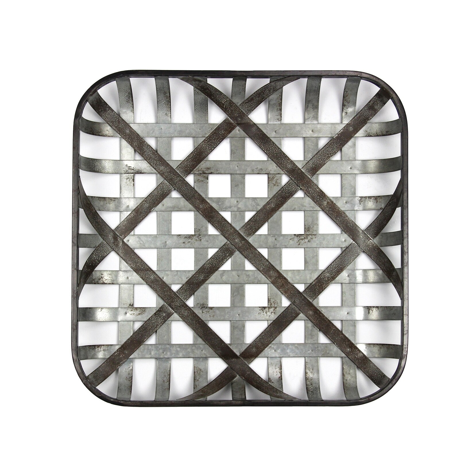 Brewster Fadx9272a Habitat Kelder 23 1 2 Wide Large Metal Tray Metallic Overstock 28385849