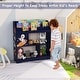 preview thumbnail 8 of 8, Costway Toy Storage Organizer Display Stand 3-In-1 Kids Toy Shelf with - See Details