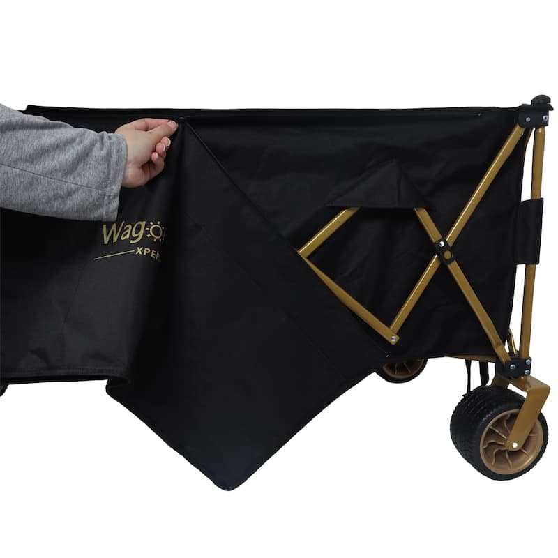 51-Inch Extra Long Heavy-Duty Folding Wagon