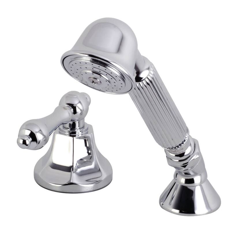 Kingston Brass 1.8 GPM Single Function Hand Shower Package - Includes - Polished Chrome