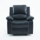 preview thumbnail 14 of 52, Charleston Leather Gel Glider Rocker Recliner by Greyson Living