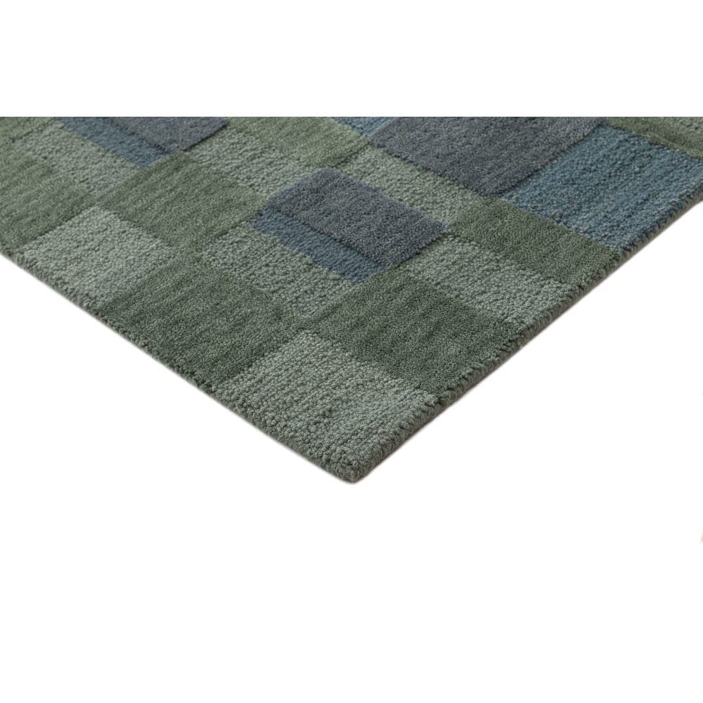 Terra by Obeetee Requiem Gemo Green Rug