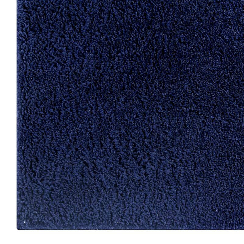 Better Trends Bath Rug 100% Micro Polyester Tufted Anti-Skid Latex Backing Bathroom Rugs for Shower, Sink Bath Mats Micro Plush
