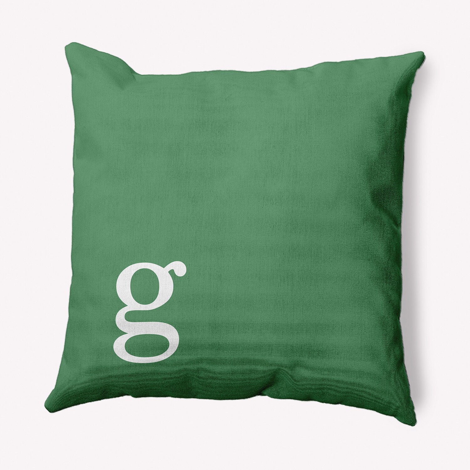 Monogram store accent pillow