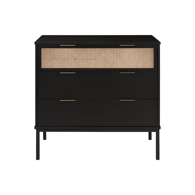 NPD Furniture Caine Rattan Chest 3 Drawers