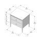 preview thumbnail 12 of 16, Max and Lily Harbor 2 Drawer Nightstand