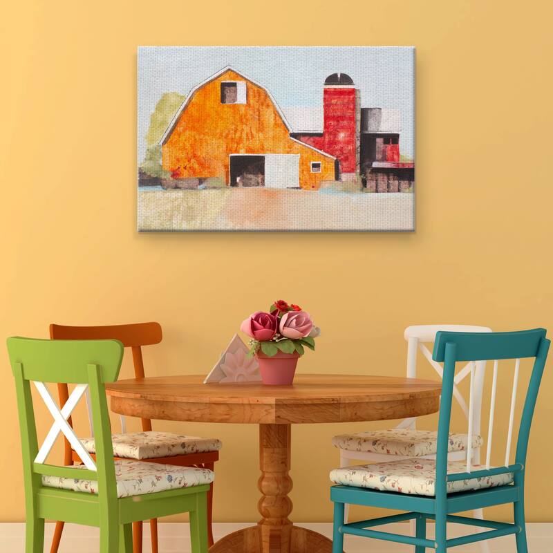 Barn No 3 by Anthony Grant Canvas Art Print