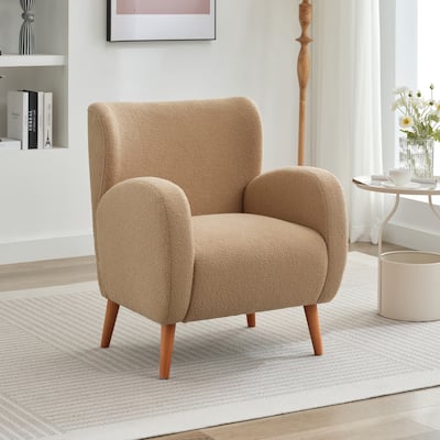 Modern Wingback Lounge Chair for Living Room