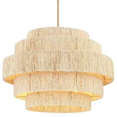 Minka Lavery 1226 Caviana 6 Light 31" Wide Pendant