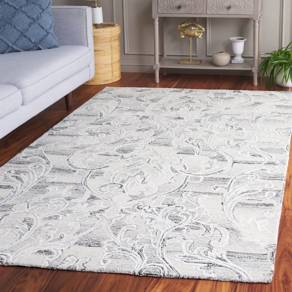 SAFAVIEH Handmade Metro Cally French Country Wool Rug