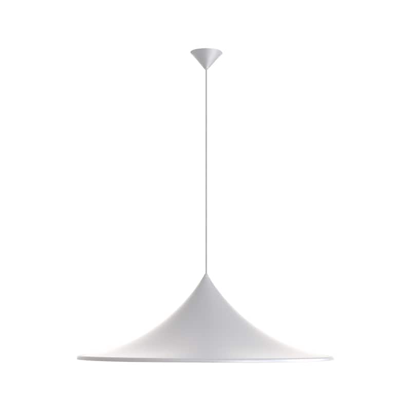 Vistara 1-Light Pendant in Sand White - Gold