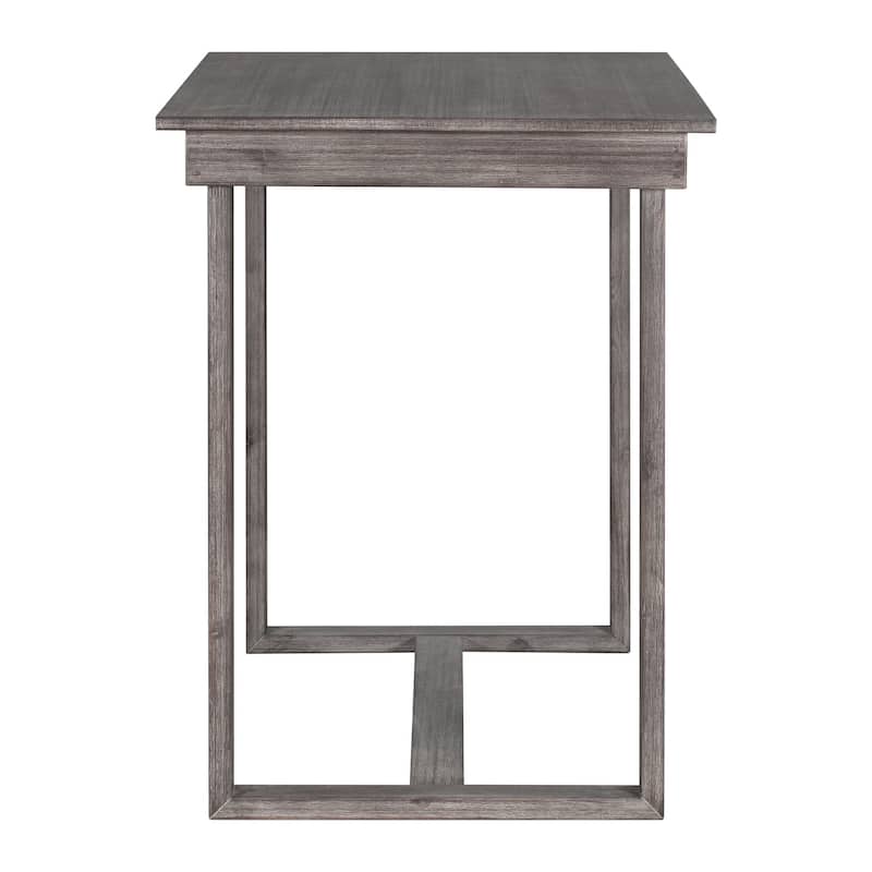 Farmhouse 5-Piece Counter Height Dining Table Set with 4 Chairs