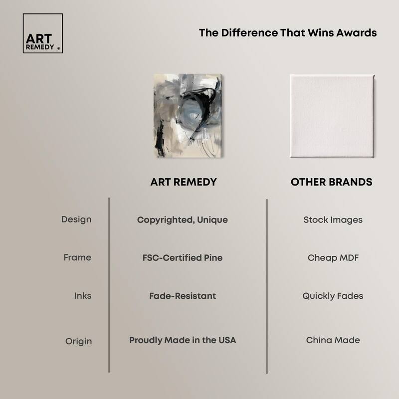 Scribbled Energy II Canvas by Art Remedy, Gallery Wrapped