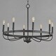 preview thumbnail 10 of 8, Maxim 14498 Frankie 8 Light 29" Wide Taper Candle Style Chandelier