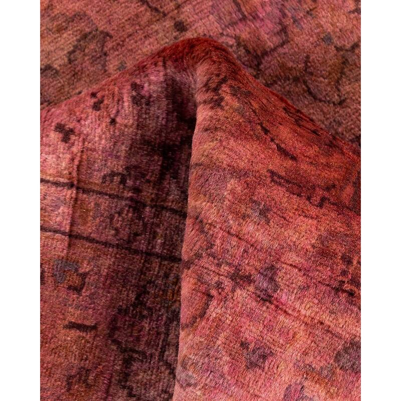 Fine Vibrance, One-of-a-Kind Hand-Knotted Area Rug - Pink, 3' 1" x 5' 2" - 3' 1" x 5' 2"