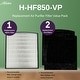 preview thumbnail 5 of 6, Hunter Replacement Air Purifier Filter Value Pack for Hunter HP850UV Series Air Purifier