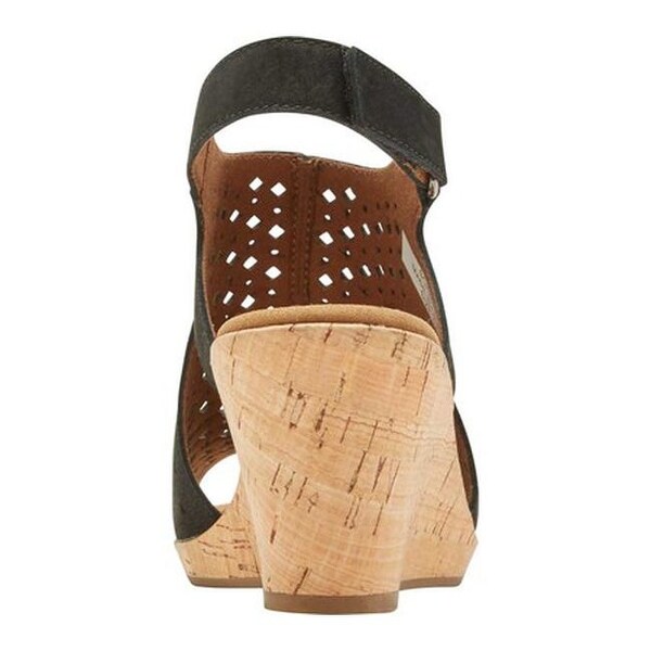 women's briah perforated slingback wedges