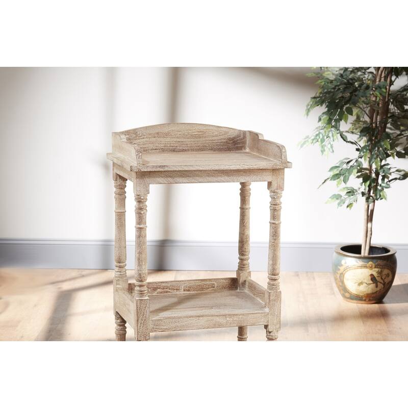 Aa Importing 48860-Br 3-Tier Shelf - 47 X 19.5 X 13.5 inches