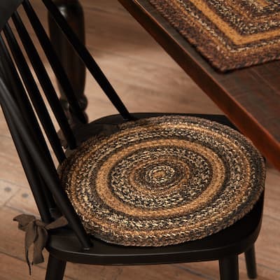 Espresso Jute Chair Pad