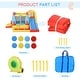 preview thumbnail 7 of 7, Outsunny 4-in-1 Kids Inflatable Bounce House Jumping Castle with 2 Slides, Climbing Wall, Trampoline, & Water Pool Area