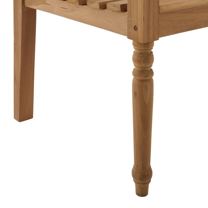 Crosley Olivier Indoor/Outdoor Teak Bench - 24"x47.25"x34.25"
