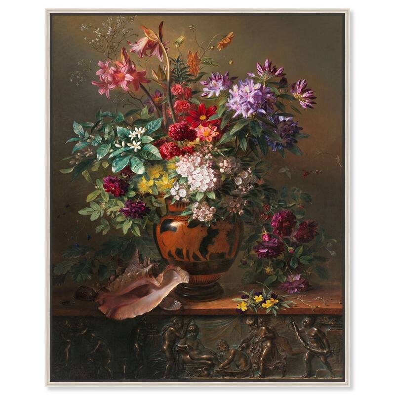 Allegory of Spring 1817 Canvas by Art Remedy - Silver - 24" x 30"