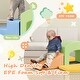 preview thumbnail 21 of 25, Soft Foam Playset for Toddlers, Single-Tunnel Foam Climber for Kids, Indoor Active Play Structure with Slide Stairs and Ramp