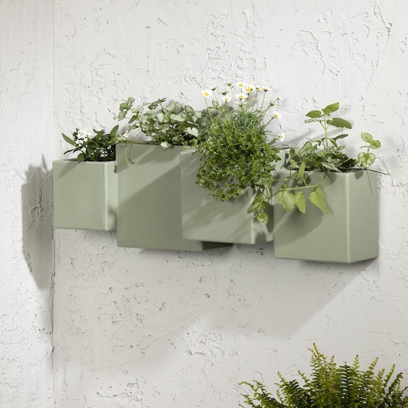 South Shore Dalya Outdoor Wall Planter - Set of 2