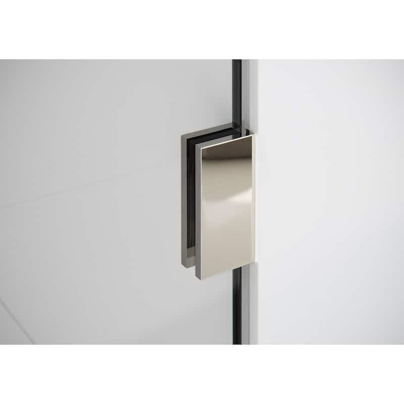 Glass Warehouse 78" x 34" Frameless Shower Door - Single Fixed Panel